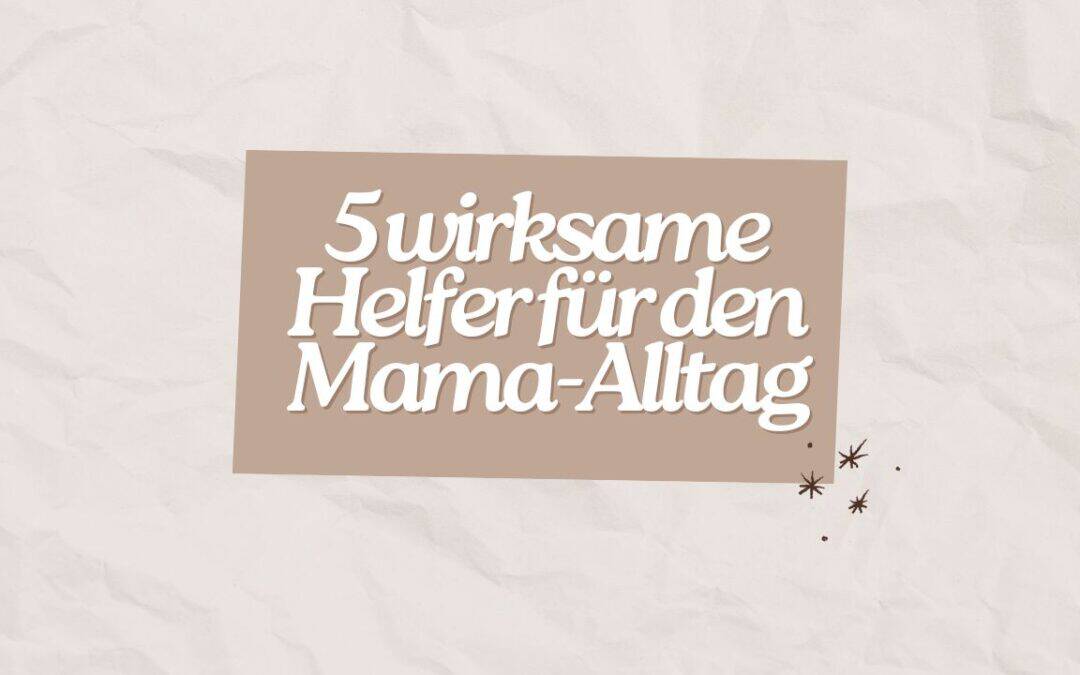 Ätherische Öle gegen Stress im Mama-Alltag: 5 wirksame Helfer für mehr Ruhe