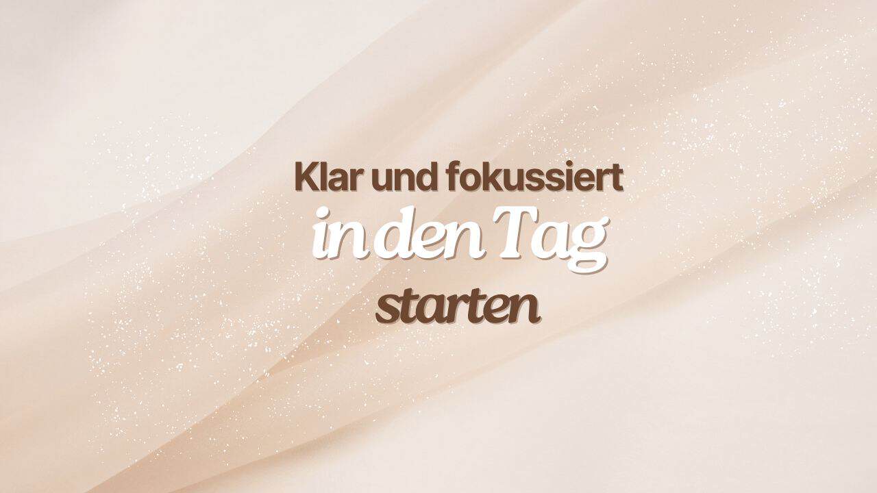 Ätherische Öle für deine Morgenroutine: Klar und fokussiert in den Tag starten