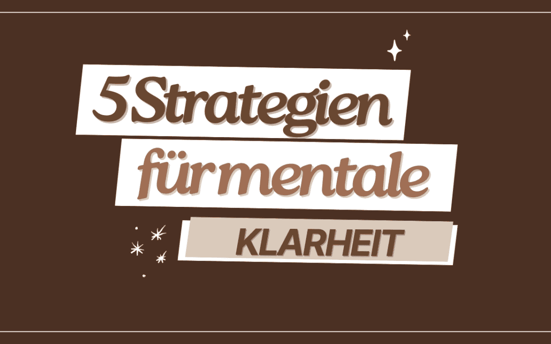 Ätherische Öle gegen Overthinking: 5 Strategien für mentale Klarheit